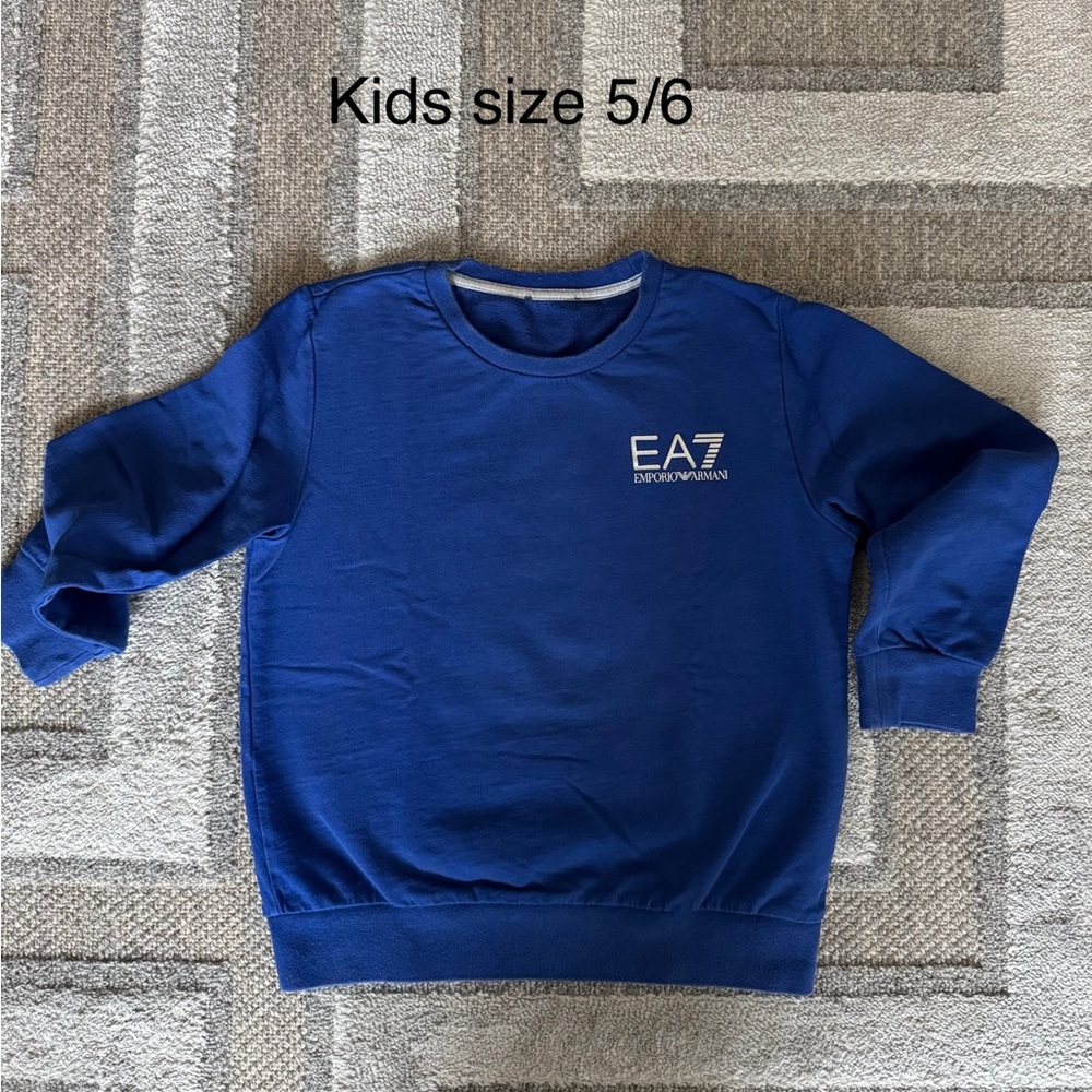 Kids Kids Emporio Armani Cotton Sweatshirt